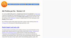 Desktop Screenshot of firefox-anleitung.net